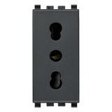 Vimar Eikon Socket Outlet, Italian Standard P17/11, 2P+E, 16A, 250V — Quality Boat Parts