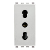 Vimar Eikon Socket Outlet, Italian Standard P17/11, 2P+E, 16A, 250V — Quality Boat Parts