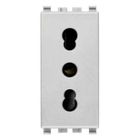 Vimar Eikon Socket Outlet, Italian Standard P17/11, 2P+E, 16A, 250V — Quality Boat Parts