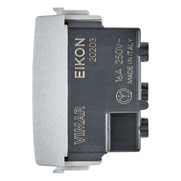 Vimar Eikon Socket Outlet, Italian Standard P17/11, 2P+E, 16A, 250V — Quality Boat Parts