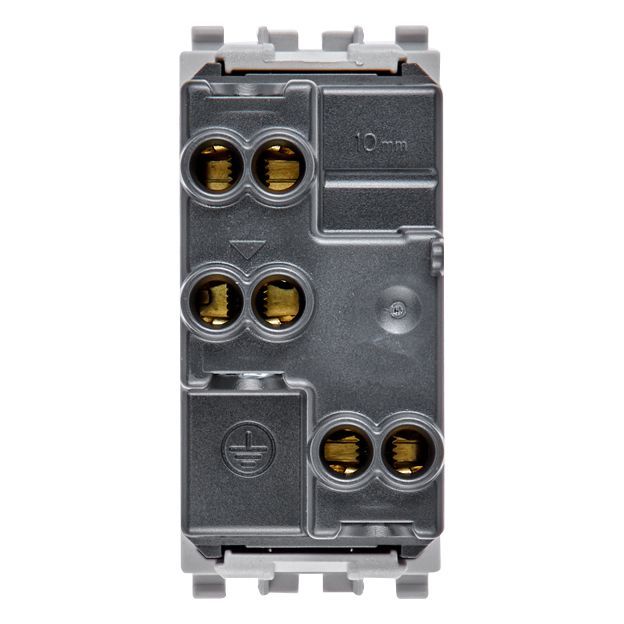 Vimar Eikon Socket Outlet, Italian Standard P17/11, 2P+E, 16A, 250V — Quality Boat Parts