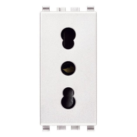 Vimar Eikon Socket Outlet, Italian Standard P17/11, 2P+E, 16A, 250V — Quality Boat Parts