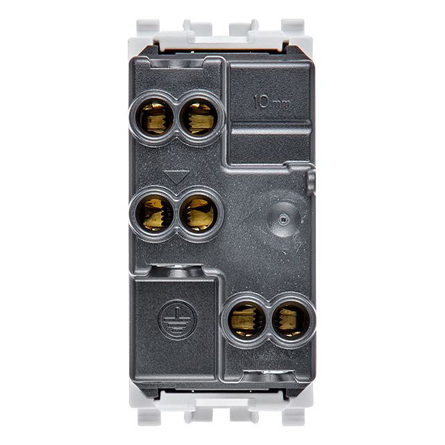Vimar Eikon Socket Outlet, Italian Standard P17/11, 2P+E, 16A, 250V — Quality Boat Parts