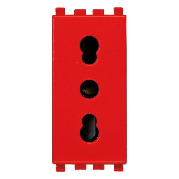 Vimar Eikon Socket Outlet, Italian Standard P17/11, 2P+E, 16A, 250V — Quality Boat Parts