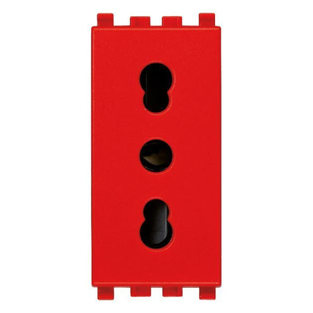 Vimar Eikon Socket Outlet, Italian Standard P17/11, 2P+E, 16A, 250V — Quality Boat Parts