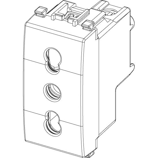 Vimar Eikon Socket Outlet, Italian Standard P17/11, 2P+E, 16A, 250V — Quality Boat Parts