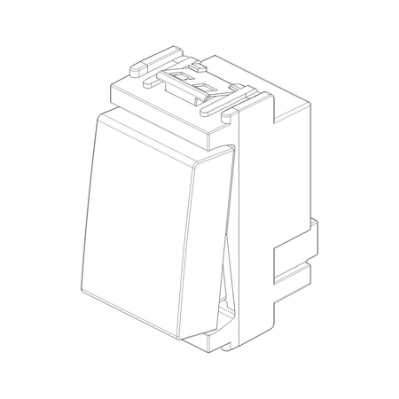 Vimar Idea 1-Way Rocker Switch, 1P 10 AX 250V, IP40 — Quality Boat Parts