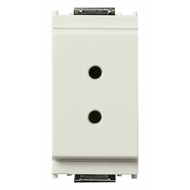 Vimar Idea SELV Socket Outlet, For Plugs 01616 and 01617, Polarized 2P, 6A 24V — Quality Boat Parts