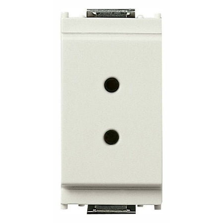 Vimar Idea SELV Socket Outlet, For Plugs 01616 and 01617, Polarized 2P, 6A 24V — Quality Boat Parts