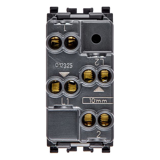 Vimar Eikon Interlocked Push Buttons, NO+NO, 10A, 250V, Directional Arrows — Quality Boat Parts