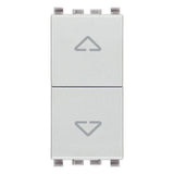 Vimar Eikon Interlocked Push Buttons, NO+NO, 10A, 250V, Directional Arrows — Quality Boat Parts
