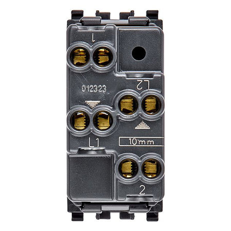 Vimar Eikon Interlocked Push Buttons, NO+NO, 10A, 250V, Directional Arrows — Quality Boat Parts