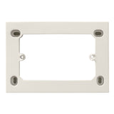 Vimar 3-Module Surface Mounting Box, For Eikon Devices, For Idea Devices, For Plana Devices, 84 x 121.5 x 30 mm, IP20, Halogen-Free Plastic — Quality Boat Parts