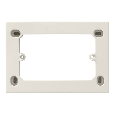 Vimar 3-Module Surface Mounting Box, For Eikon Devices, For Idea Devices, For Plana Devices, 84 x 121.5 x 30 mm, IP20, Halogen-Free Plastic — Quality Boat Parts