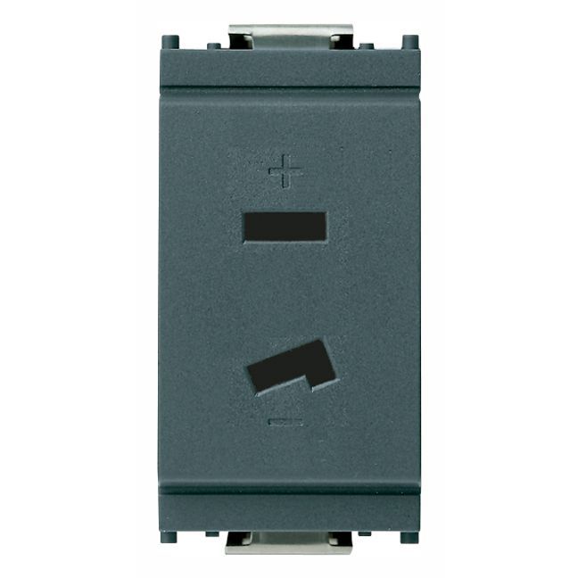 Vimar IDEA Polarized 2P 6A 24V SELV Socket Outlet, For Plug 01099 — Quality Boat Parts