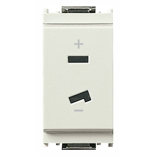 Vimar IDEA Polarized 2P 6A 24V SELV Socket Outlet, For Plug 01099 — Quality Boat Parts