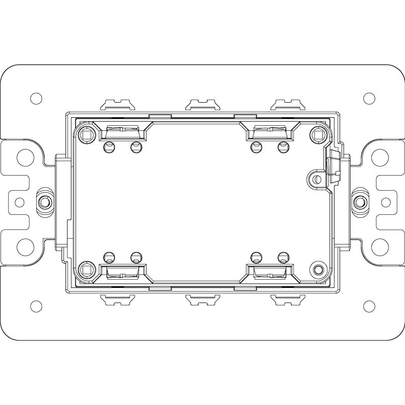 Vimar Eikon Double 2P+E USA Socket Outlet, GFCI, 15A 125V, 60 Hz — Quality Boat Parts