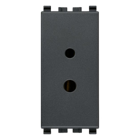 Vimar Eikon Polarized SELV 2P Socket Outlet, For 01616/01617 Plugs, 6A, 24V — Quality Boat Parts