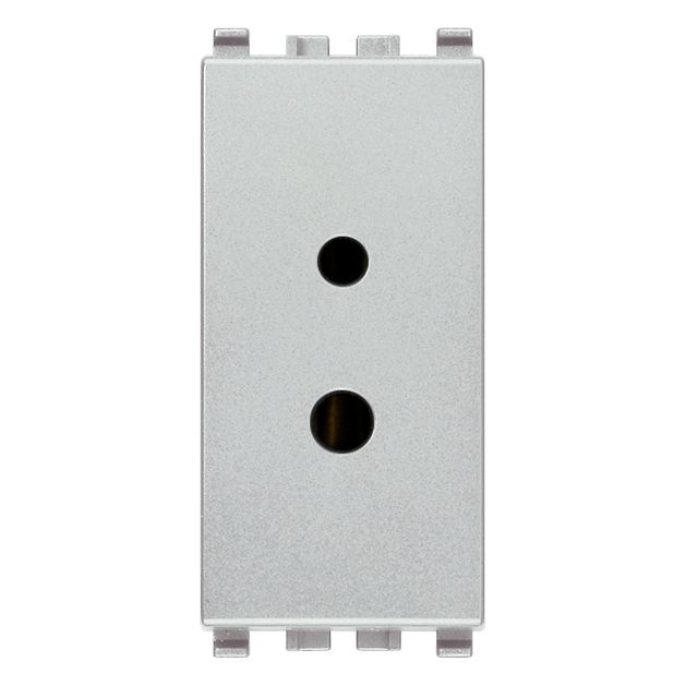Vimar Eikon Polarized SELV 2P Socket Outlet, For 01616/01617 Plugs, 6A, 24V — Quality Boat Parts