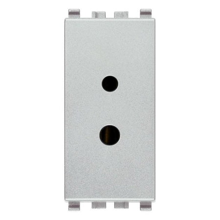 Vimar Eikon Polarized SELV 2P Socket Outlet, For 01616/01617 Plugs, 6A, 24V — Quality Boat Parts