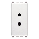 Vimar Eikon Polarized SELV 2P Socket Outlet, For 01616/01617 Plugs, 6A, 24V — Quality Boat Parts