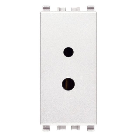 Vimar Eikon Polarized SELV 2P Socket Outlet, For 01616/01617 Plugs, 6A, 24V — Quality Boat Parts