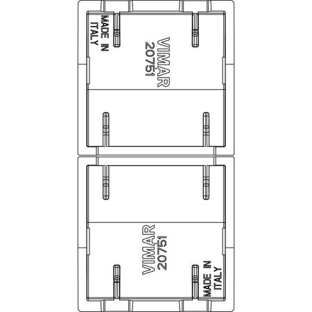 Vimar Eikon 2 Half Rocker Buttons, KNX, 1 Module, Arrow Symbols — Quality Boat Parts