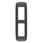 Vimar Eikon Round Cover Plate for Panel Mounting, 2-Module, Metal — Quality Boat Parts