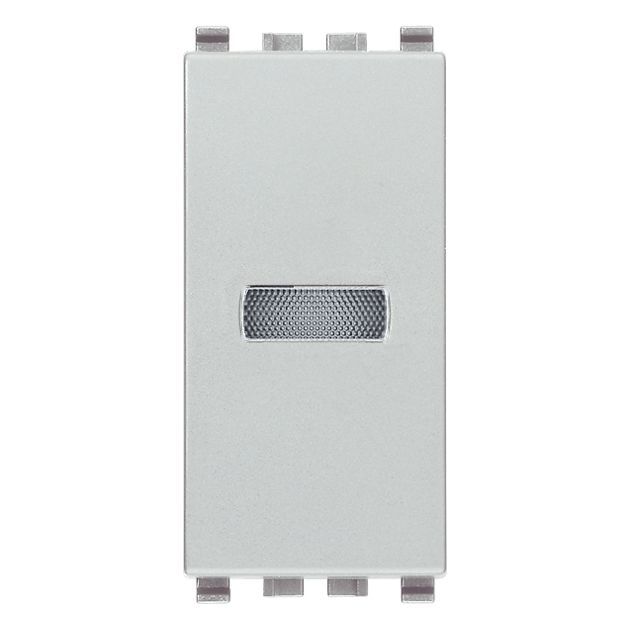 Vimar Eikon Signalling Unit Indicator, 250V, IP40, 1 Module, White Diffuser, Without Lamp — Quality Boat Parts