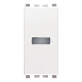 Vimar Eikon Signalling Unit Indicator, 250V, IP40, 1 Module, White Diffuser, Without Lamp — Quality Boat Parts