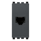 Vimar Eikon RJ12 Phone Jack, 6-Position 6-Conductor, Screw Terminals — Quality Boat Parts