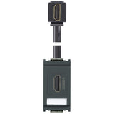 Vimar Idea HDMI 2.1b Socket Outlet, 1-Module, Keystone Fixing, Flush Mount, IP20 — Quality Boat Parts