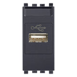 Vimar Eikon USB Socket Outlet, 1 Module, Screw Terminals, IP20 — Quality Boat Parts