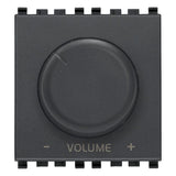 Vimar Eikon Speaker Volume Control, 8 Ohm, 15 W, 2 Modules — Quality Boat Parts