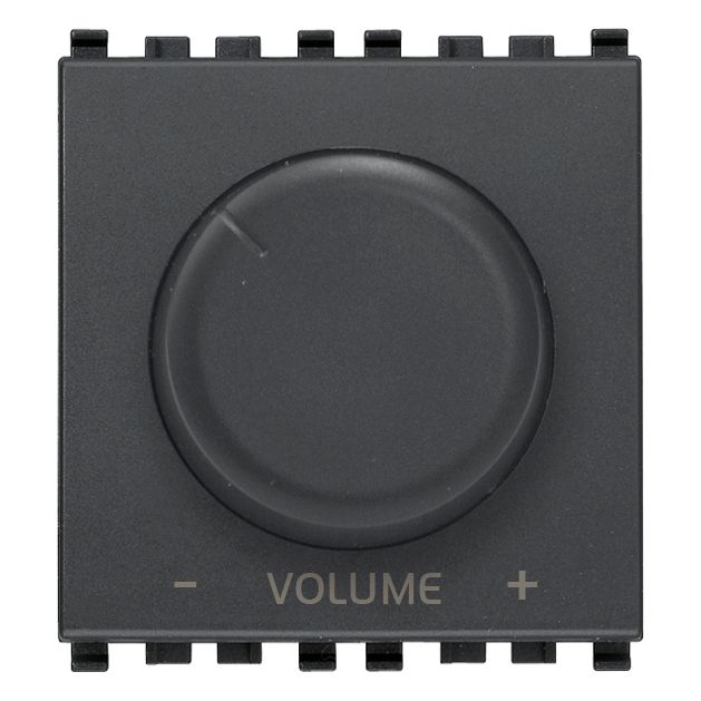 Vimar Eikon Speaker Volume Control, 8 Ohm, 15 W, 2 Modules — Quality Boat Parts