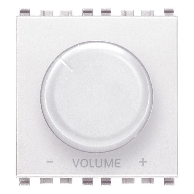 Vimar Eikon Speaker Volume Control, 8 Ohm, 15 W, 2 Modules — Quality Boat Parts