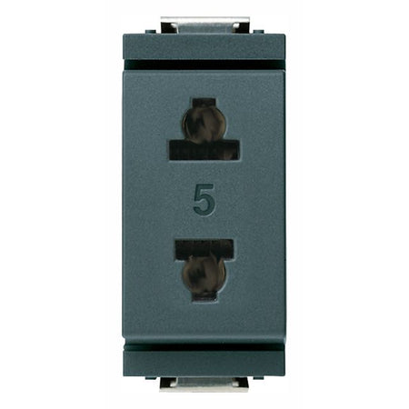 Vimar - Idea 17044 USA+EU Socket Outlet - 2P 15 A 250 V, IP20, Plastic — Quality Boat Parts