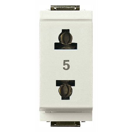 Vimar - Idea 17044 USA+EU Socket Outlet - 2P 15 A 250 V, IP20, Plastic — Quality Boat Parts