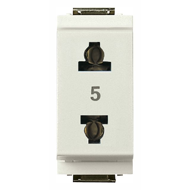Vimar - Idea 17044 USA+EU Socket Outlet - 2P 15 A 250 V, IP20, Plastic — Quality Boat Parts