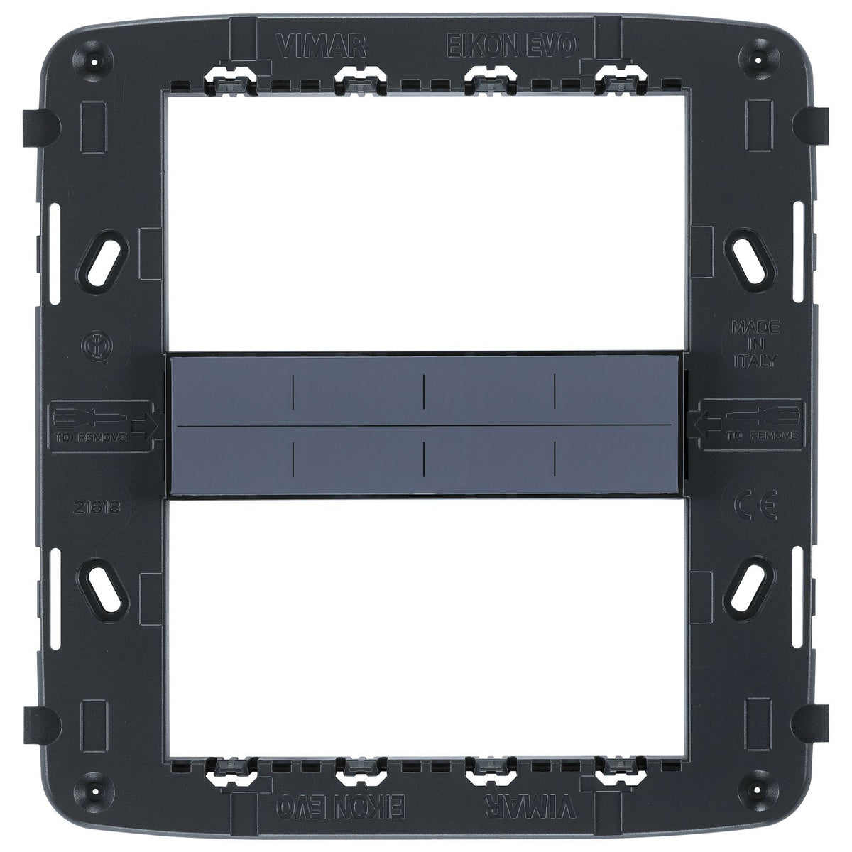 Vimar Eikon Mounting Frame and Protection Cover, 8 (4+4)-Module — Quality Boat Parts