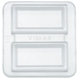 Vimar Eikon Mounting Frame and Protection Cover, 8 (4+4)-Module — Quality Boat Parts