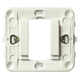 Vimar Idea 1-Module Mounting Frame, Smooth Front, Claws, 60 mm Round Box — Quality Boat Parts