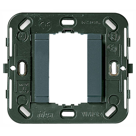 Vimar Idea 17086 1-Module Mounting Frame, For 60 mm or 56x56 mm Flush Boxes, For 09971 Surface Boxes, Smooth Front, Without Screws, Thermoplastic — Quality Boat Parts