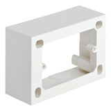 Vimar 09975 Surface Mounting Box, For Eikon/Idea/Plana, 3-Module, 43.5 mm Depth, IP20, Halogen-Free Plastic, 20/25 mm Conduit Inlets, 4 Inlets — Quality Boat Parts