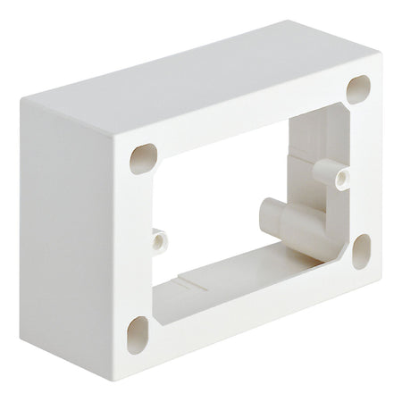 Vimar 09975 Surface Mounting Box, For Eikon/Idea/Plana, 3-Module, 43.5 mm Depth, IP20, Halogen-Free Plastic, 20/25 mm Conduit Inlets, 4 Inlets — Quality Boat Parts
