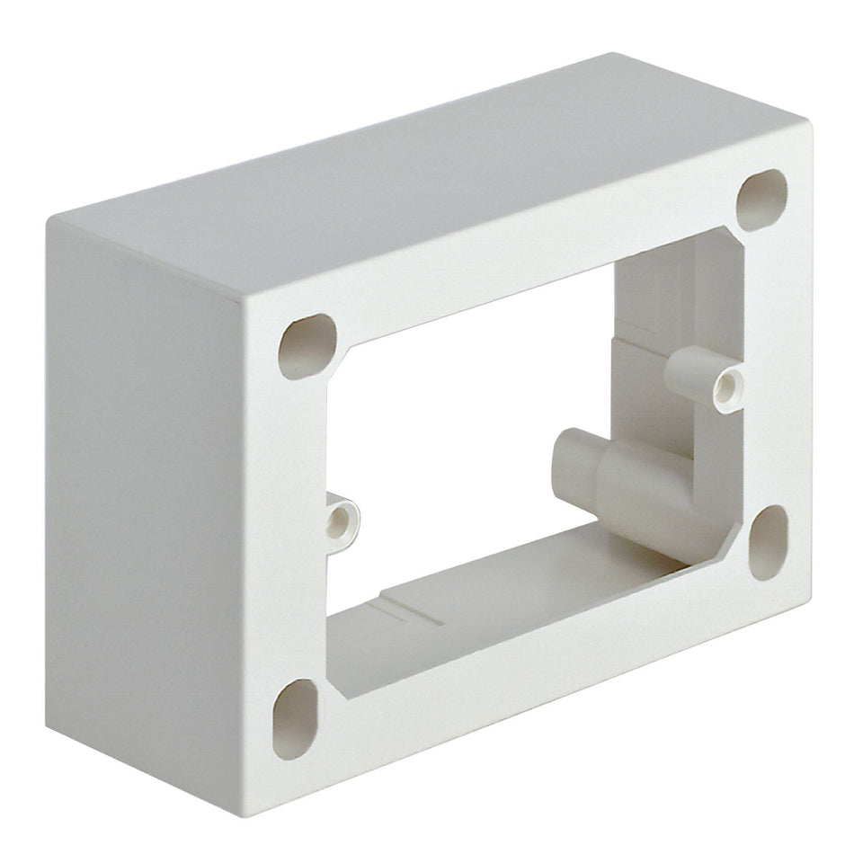 Vimar 09975 Surface Mounting Box, For Eikon/Idea/Plana, 3-Module, 43.5 mm Depth, IP20, Halogen-Free Plastic, 20/25 mm Conduit Inlets, 4 Inlets — Quality Boat Parts