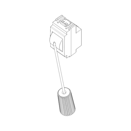 Vimar Idea Cord-Operated Push Button, 1P NC, 10A 250V, 1.5 m Cord, IP40 — Quality Boat Parts