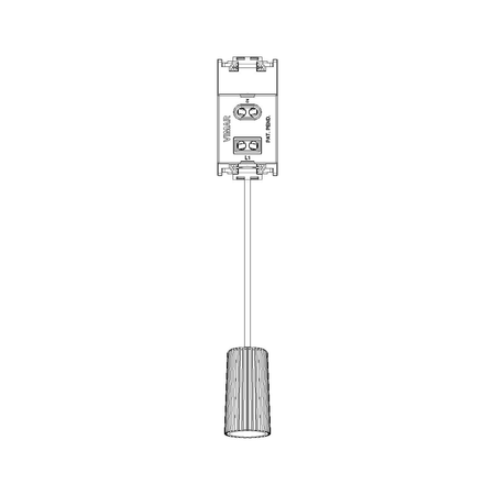 Vimar Idea Cord-Operated Push Button, 1P NC, 10A 250V, 1.5 m Cord, IP40 — Quality Boat Parts