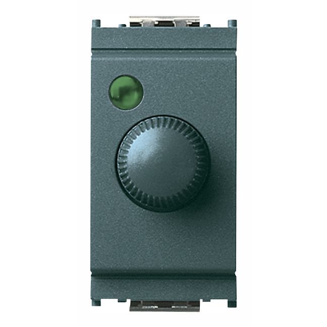 Vimar Idea 16563 Dimmer, 230V, 100-500W, Resistive Load, Turn/Push Button — Quality Boat Parts