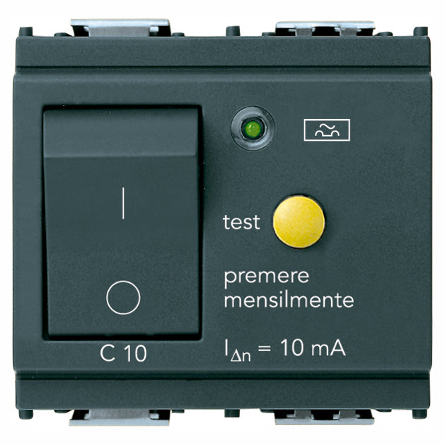 Vimar Idea RCBO Circuit Breaker, 1P+N, 120-230V, 50-60Hz, IP40, 2 Modules — Quality Boat Parts